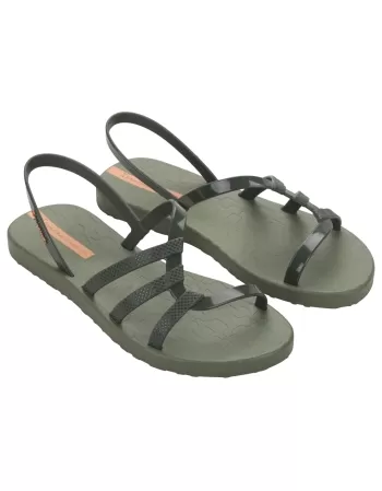 IPANEMA DIVERSA SANDALIA AD VERDE MILITAR/LARANJA BG738