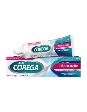 COREGA CREME TRIPLA AÇAO S/SABOR 40GR (24)