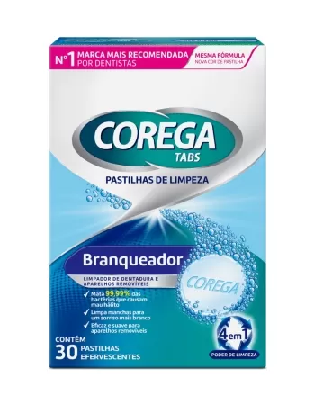 COREGA TABS BRANQUEADOR 5X6 30CP (12)