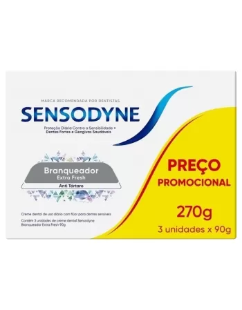 SENSODYNE KIT L3P2 BRANQ 90G (12)