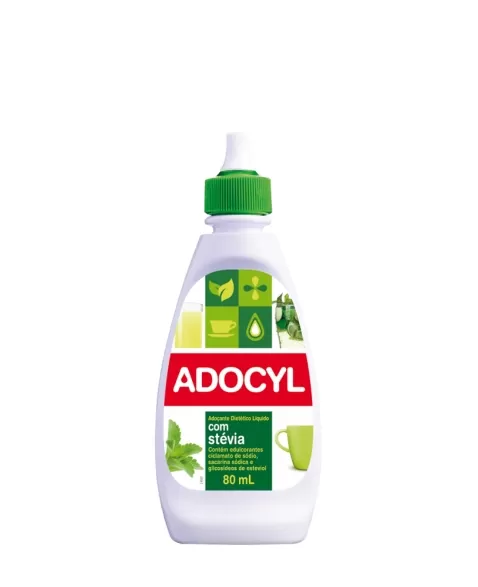 ADOCYL ADOC LIQ STEVIA FR 80ML (12)