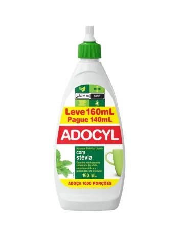 ADOCYL ADOC LIQ STEVIA FR 160ML (12)