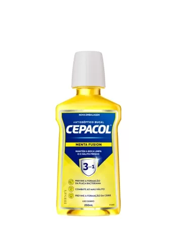 CEPACOL MENTA FUSION C/ ALCOOL 250ML (24)