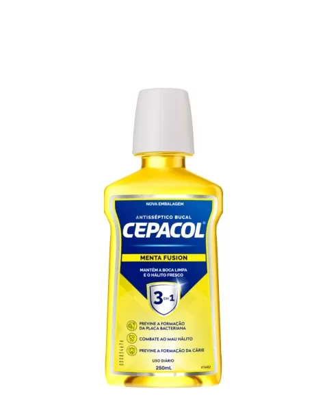 CEPACOL MENTA FUSION C/ ALCOOL 250ML (24)