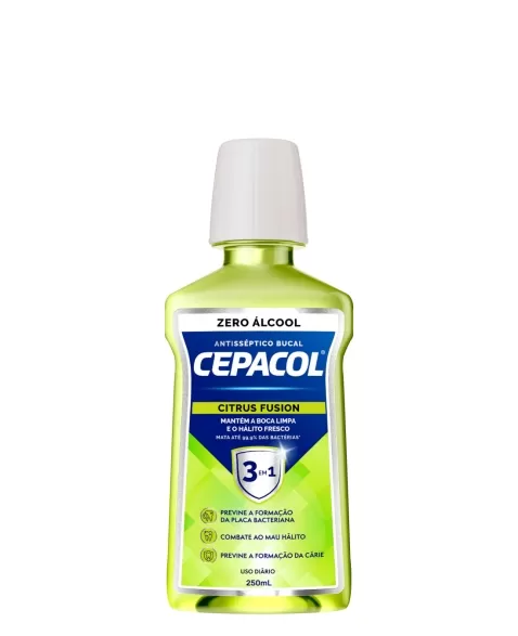 CEPACOL CITRUS FUSION S/ ALCOOL 250ML (24)