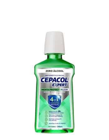 CEPACOL EXPERT MENTA PROT S/ALCOOL 250ML (24)