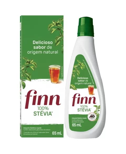 FINN ADOC LIQ 100% STEVIA TAU 65ML (12)