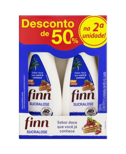 FINN KIT SUCRALOSE LIQ L2 2X65ML (6)