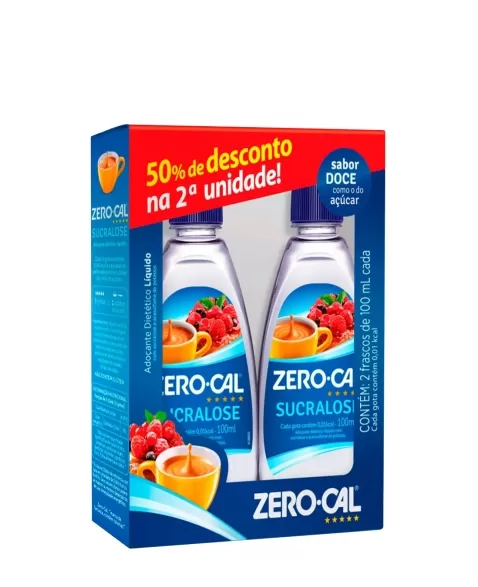 ZERO CAL KIT SUCR LIQ L2 2X100ML (6)