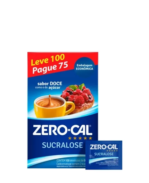 ZERO CAL ADOC PO SUCRA L100P75 100X600MG (12)