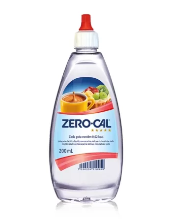 ZERO CAL ADOC LIQ SACARINA FR 200ML (12)