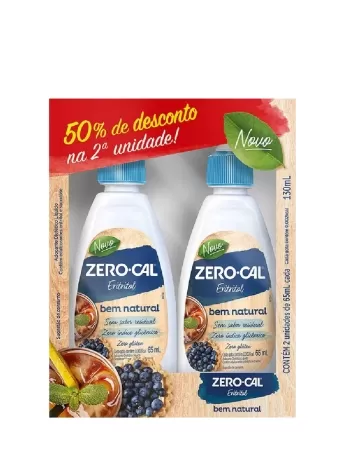 ZERO CAL KIT ERITRITOL LIQ L2 2X65ML (6)