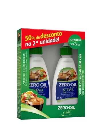 ZERO CAL KIT STEVIA LIQ L2 2X80ML (6)