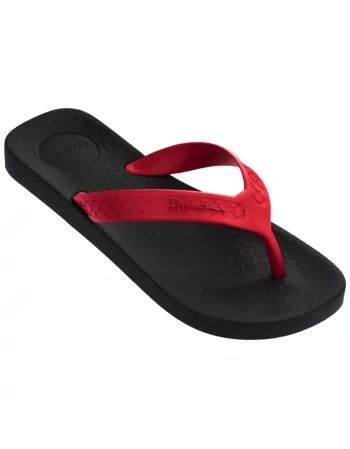 IPANEMA ANATÔMICA SURF MASC PRETO/VERMELHO 39130