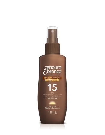 CENOURA & BRONZE OLEO PROT SPR FPS15 NVE 110ML (12)