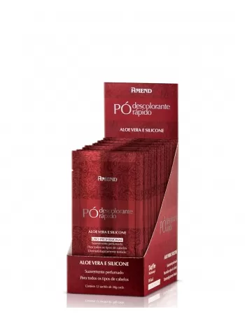 AMEND PÓ DESCOLORANTE SCH ALOE VERA E SILICONE 12X50G (6)