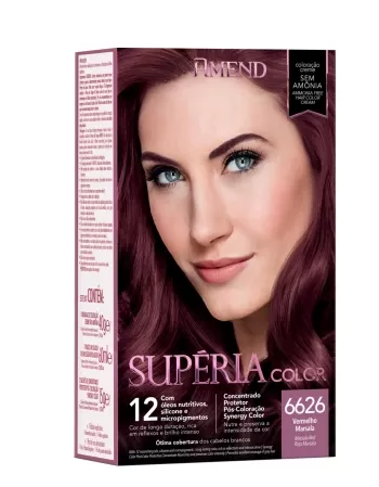 SUPERIA COLOR 6626 VERMELHO MARSALA (6)