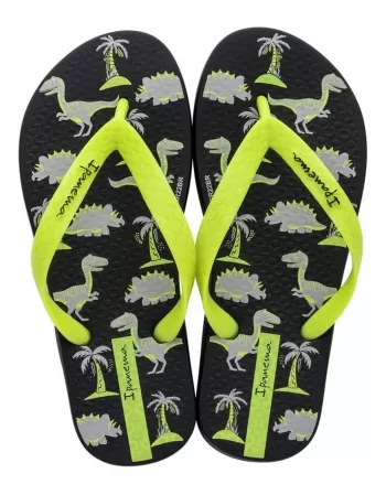 IPANEMA FANT INF PRETO/VERDE 22777