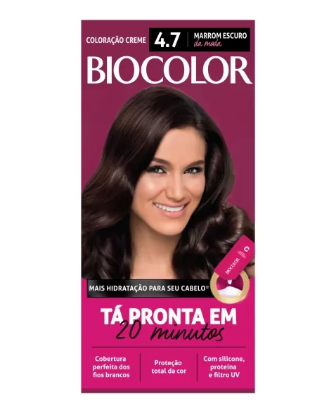 BIOCOLOR COLORAÇÃO MINI KIT MARROM ESCURO DA MODA 4.7