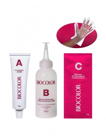BIOCOLOR COLORAÇÃO MINI KIT MARROM ESCURO DA MODA 4.7