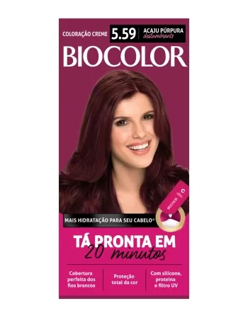 BIOCOLOR 5.59 ACAJÚ PURP DESL MINI (12)