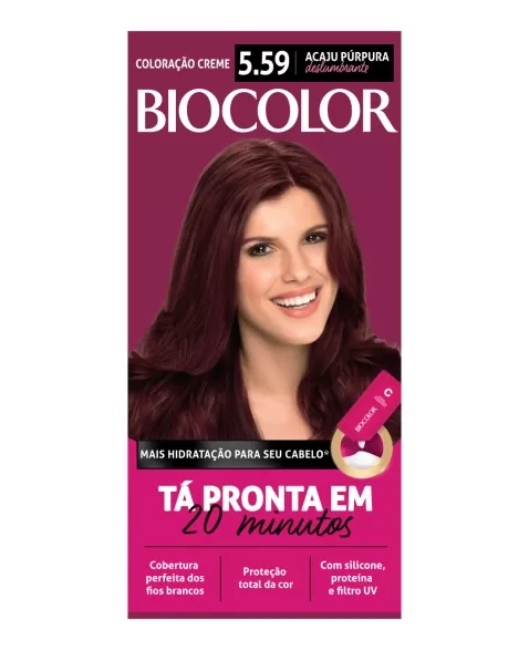 BIOCOLOR 5.59 ACAJÚ PURP DESL MINI (12)