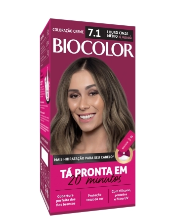 BIOCOLOR 7.1 LOURO CINZ MINI