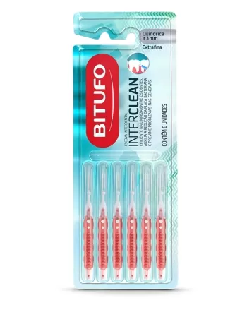 BITUFO ESC DENT INTERDENTAL EXTRA FINA 3mm 6UN (12)