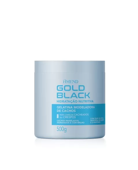 AMEND GELATINA MODELADORA DE CACHOS GOLD BLACK HIDRATAÇÃO NUTRI (6)