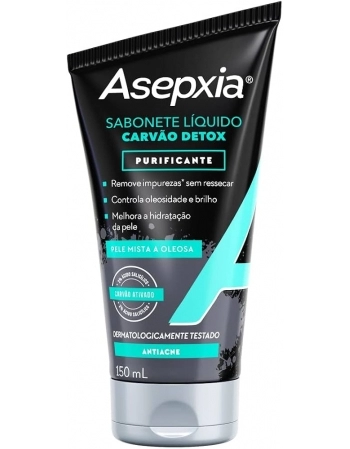 ASEPXIA SABONETE LIQUIDO DETOX 150ML (12)