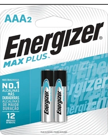 ENERGIZER PILHA ALC M.PLUS AAA2 24 CART C/2 (24)