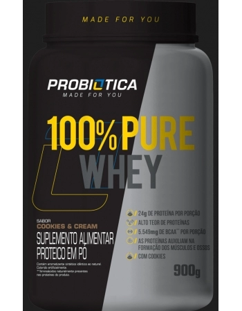 PROBI 100% PURE WHEY COOKIES & CREAM VF 900G (6)