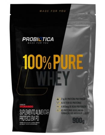 PROBI 100% PURE WHEY REFIL MORANGO VF 900G (5)