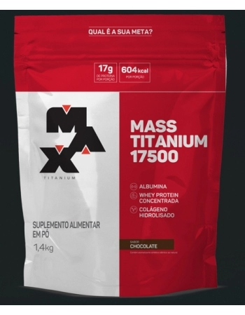 MAX T. MASS WHEY REFIL CHOCO 1,4KG (6)