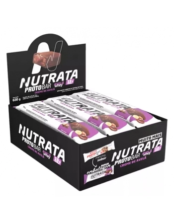 NUTRA PROTOBARRA WHEY CREME DE AVELA DP C/9 (54)