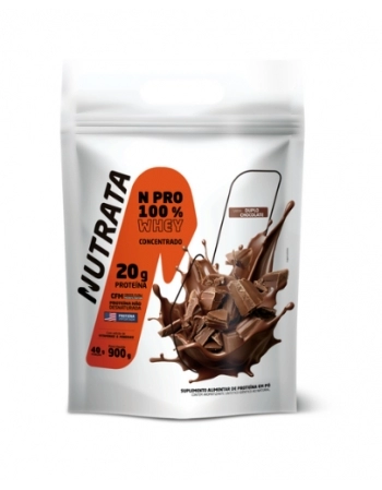 NUTRA NPRO 100% WHEY CHOCO REFIL 900G (4)