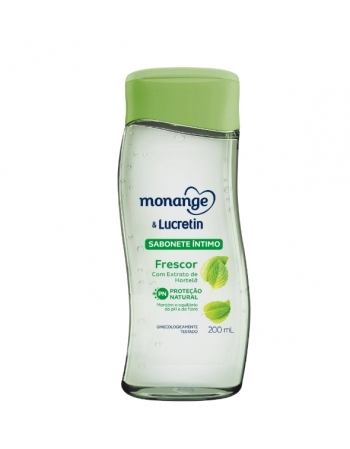 MONANGE SABONETE INTIMO FRESCOR 200ML (24)