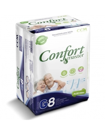 FRALDA CONFORT MASTER PANTS REGULAR E/EG 8UN (8)