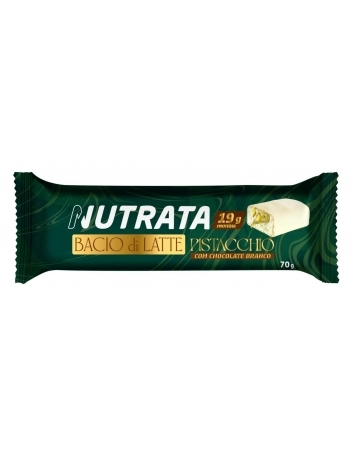 NUTRA BARRA BACIO DI LATTE SABOR PISTACHE 70G DP C/6 (54)