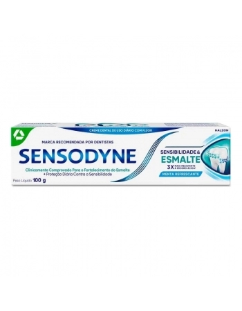 SENSODYNE SENSIBILIDADE & ESMALTE WHITENING 100G (12)