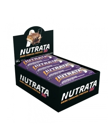 NUTRA BARRA DARK CARAMEL PROTEIN DP C/12 (72)