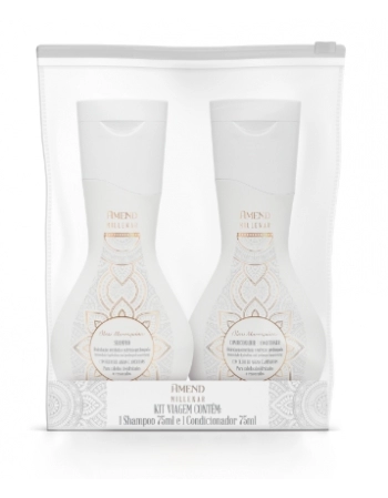 MILLENAR KIT TRAVEL MARROQUINOS SH + COND 75ML (6)