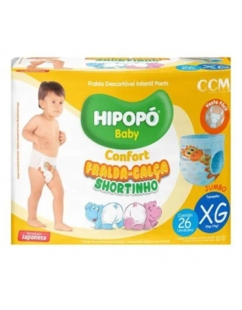 FRALDA CALCA HIPOPO CONFORT JUMBO XG 26UN (6)