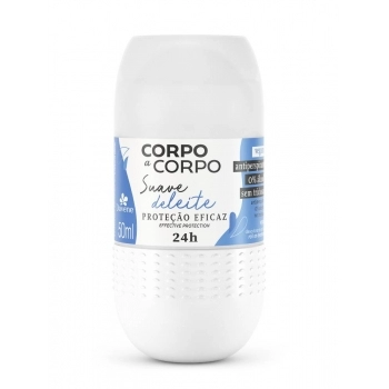 DESODORANTE ANTIPERSPIRANTE ROLL ON CORPO A CORPO SUAVE 50ML (12)