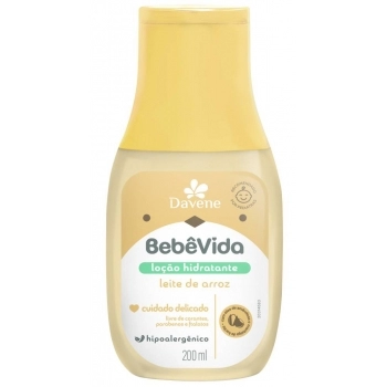 LOÇÃO HIDRATANTE BEBÊ VIDA LEITE DE ARROZ 200ML (12)