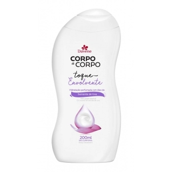 LOÇÃO HIDRATANTE CORPORAL CORPO A CORPO ENVOLVENTE 200ML (24)