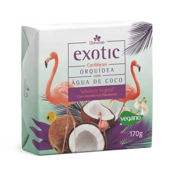 SABONETE VEGETAL EM BARRA HIDRATANTE EXOTIC CARIBBEAN 170G (12)