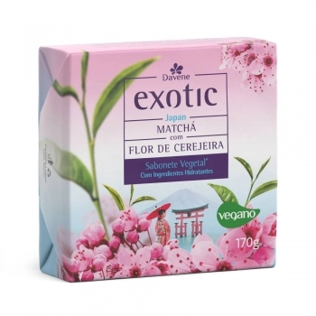 SABONETE VEGETAL EM BARRA HIDRATANTE EXOTIC JAPAN 170G (12)