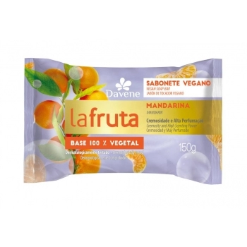SABONETE BARRA VEGETAL MANDARINA LA FRUTA 150G (36)