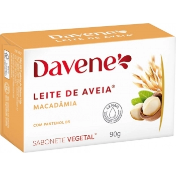 SABONETE VEGETAL EM BARRA LEITE DE AVEIA MACADAMIA 90G (48)